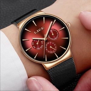 New Top Brand Luxury Quartz Waterproof wristwatch
